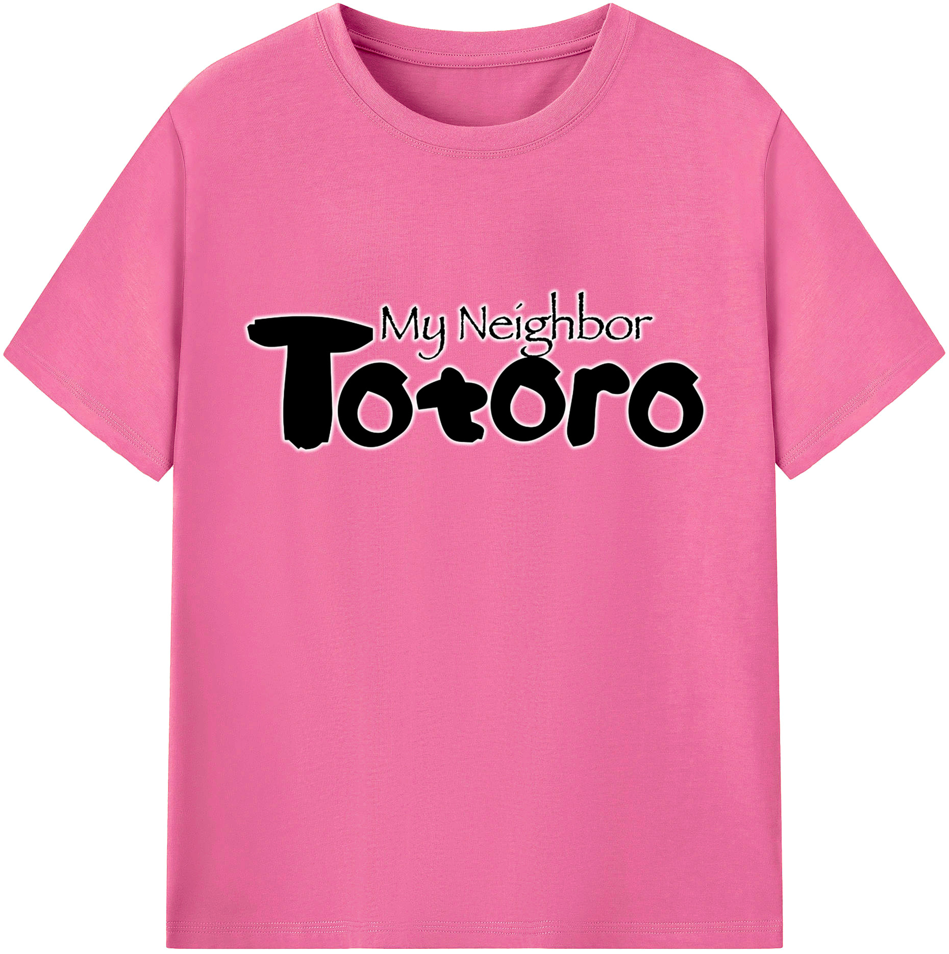 （画像用） となりのトトロ 草壁メイ 草壁サツキ My Neighbor Totoro Satsuki Kusakabe Mei Kusakabe レディースカジュアルプリントTシャツ（綿100％）